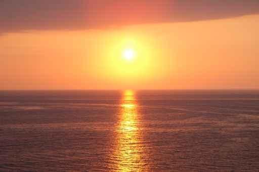 Sunset Near Baku Caspian Wall Decal