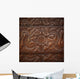 Wood Carving Wall Decal