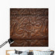 Wood Carving Wall Decal