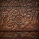 Wood Carving Wall Decal