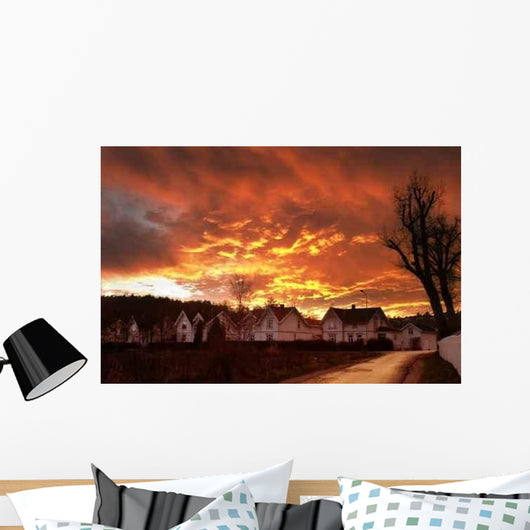Dramatic Clouds Wall Decal
