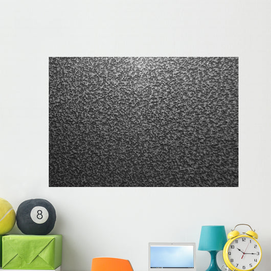 Metal Gray Grind Wall Decal