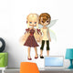 Cute CG Fairy Friends 2 Wall Decal