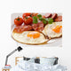 Fried Eggs With Bacon Wall Decal