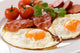Fried Eggs With Bacon Wall Decal