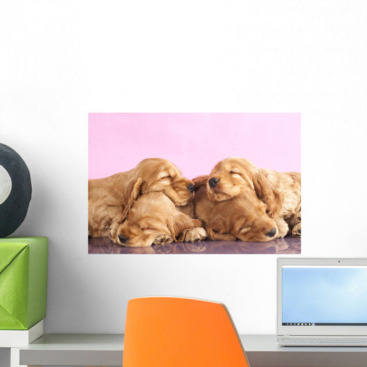 English Cocker Spaniel Puppy Wall Decal
