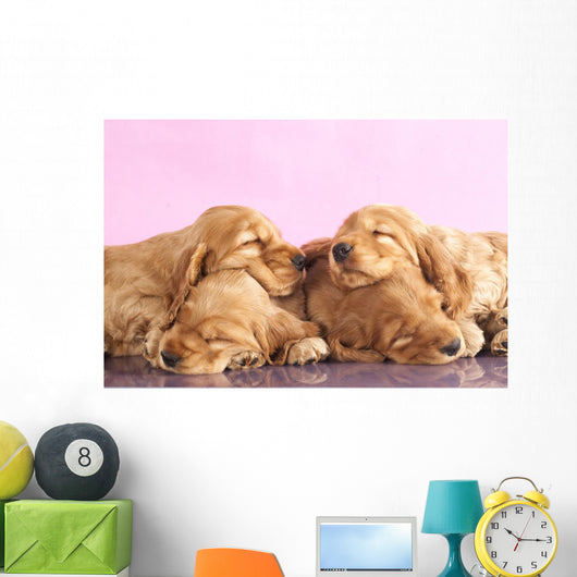English Cocker Spaniel Puppy Wall Decal