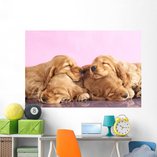English Cocker Spaniel Puppy Wall Decal