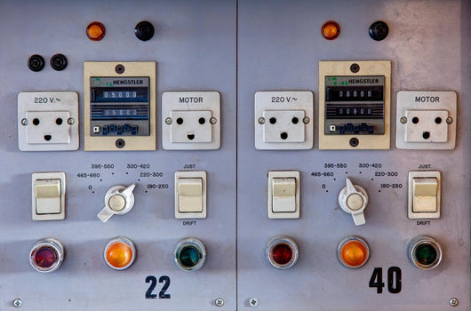 Control Panel 3 Wall Decal