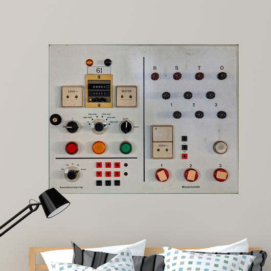 Decals Control Panel Control Panel 2 Wall Decal - WallMonkeys.com – Wallmonkeys