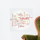 Values Word Cloud Wall Decal