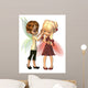 Cute CG Fairy Friends 1 Wall Decal