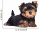 Yorkshire Terrier Puppy Sploot Wall Decal