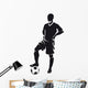 Ector Football Soccer Wall Decal