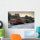 Snow-Covered Train Wall Decal
