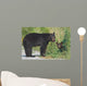 Black Bear Mother With Cub Wall Decal