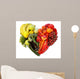 Heart Set Out Fruit Wall Decal