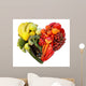 Heart Set Out Fruit Wall Decal