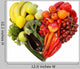 Heart Set Out Fruit Wall Decal
