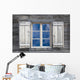 Wood Board Window Wall Decal