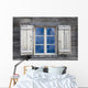 Wood Board Window Wall Decal
