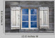 Wood Board Window Wall Decal