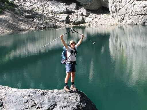 Hiking Lake Triglav National Wall Decal