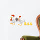 Chicken Family Set Wall Decal