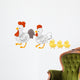 Chicken Family Set Wall Decal