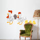 Chicken Family Set Wall Decal