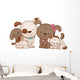 Dog Family Wall Decal