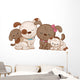Dog Family Wall Decal
