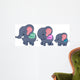 Elephant Family Wall Decal