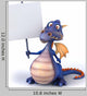 CG Dragon with Blank Sign Wall Decal