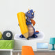 CG Dragon with Pencil Wall Decal