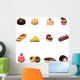 Cartoon Cake Sweets Wall Stickers Wall Decal