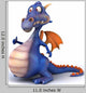 CG Dragon Wall Decal