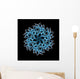 Abstract Vector Snowflake Wall Decal