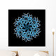 Abstract Vector Snowflake Wall Decal