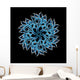 Abstract Vector Snowflake Wall Decal