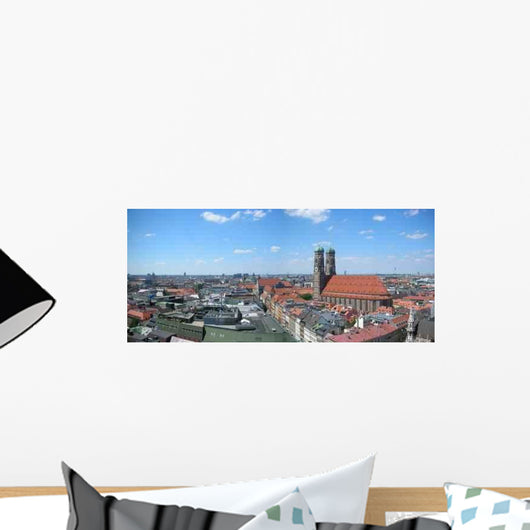 Panoramic Munich Wall Decal