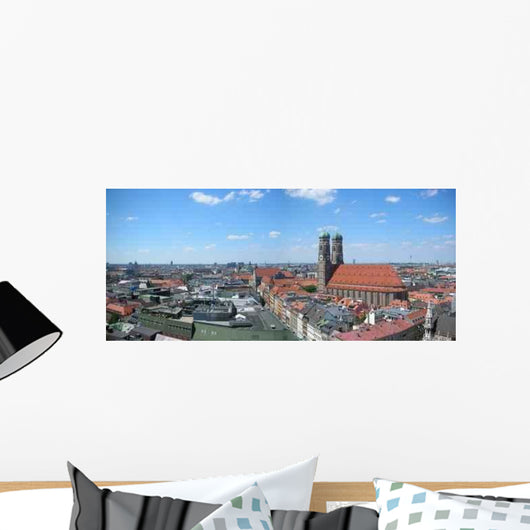 Panoramic Munich Wall Decal