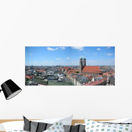 Panoramic Munich Wall Decal