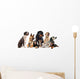 Group Dogs Wall Decal