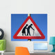 Caution Elderly People Wall Decal