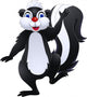 Skunk Wall Decal