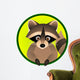 Racoon Cartoon Wall Decal