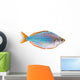 Dwarf Neon Rainbow Fish Wall Decal