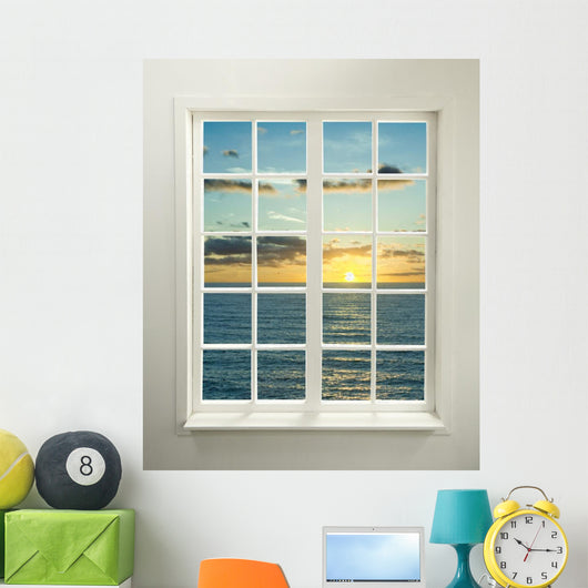Modern Residential Window Wall Decal - WallMonkeys.com – Wallmonkeys