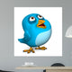 Cartoon Blue Bird Wall Decal